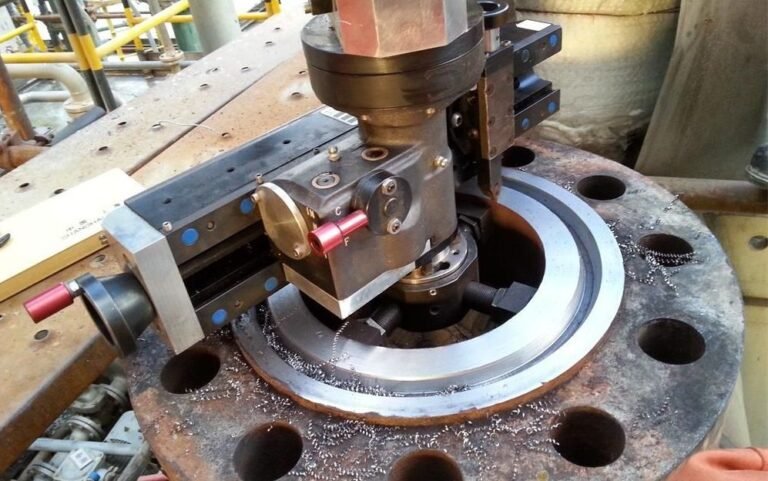 Flange Serration Machine
